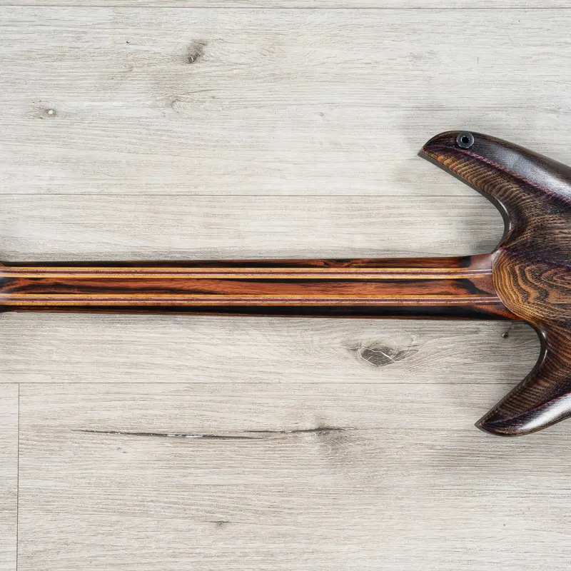 Ereshkigal Original Series Urash Sword Breaker 7-String Baritone Multi-Scale Guitar, Resin Art Burl