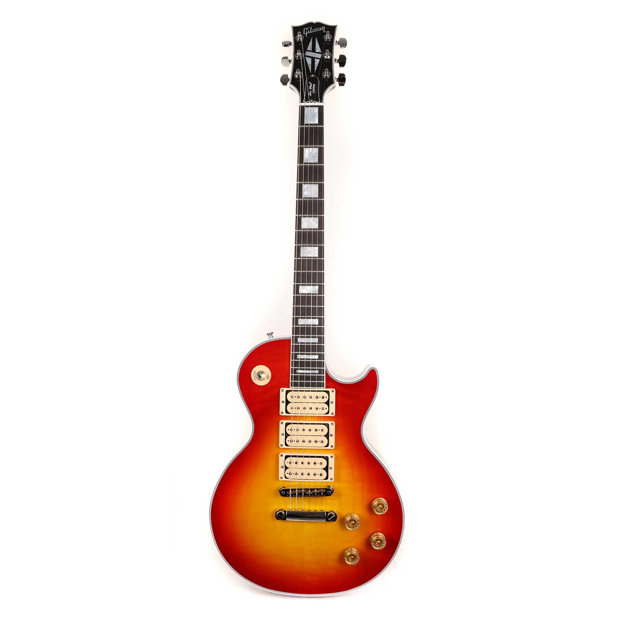 Gibson Custom Shop Les Paul Custom Made 2 Measure Cherry Sunburst Triple '57 Classics and Nickel Hardware