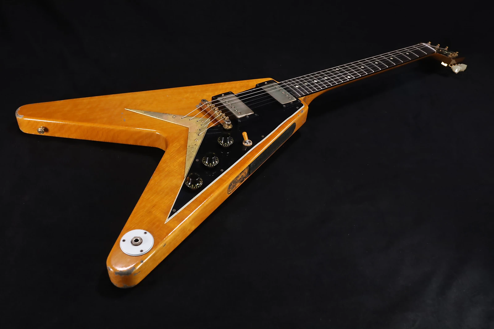 Gibson Joe Bonamassa "Amos" 1958 Flying V Collector's Edition - Antique Natural