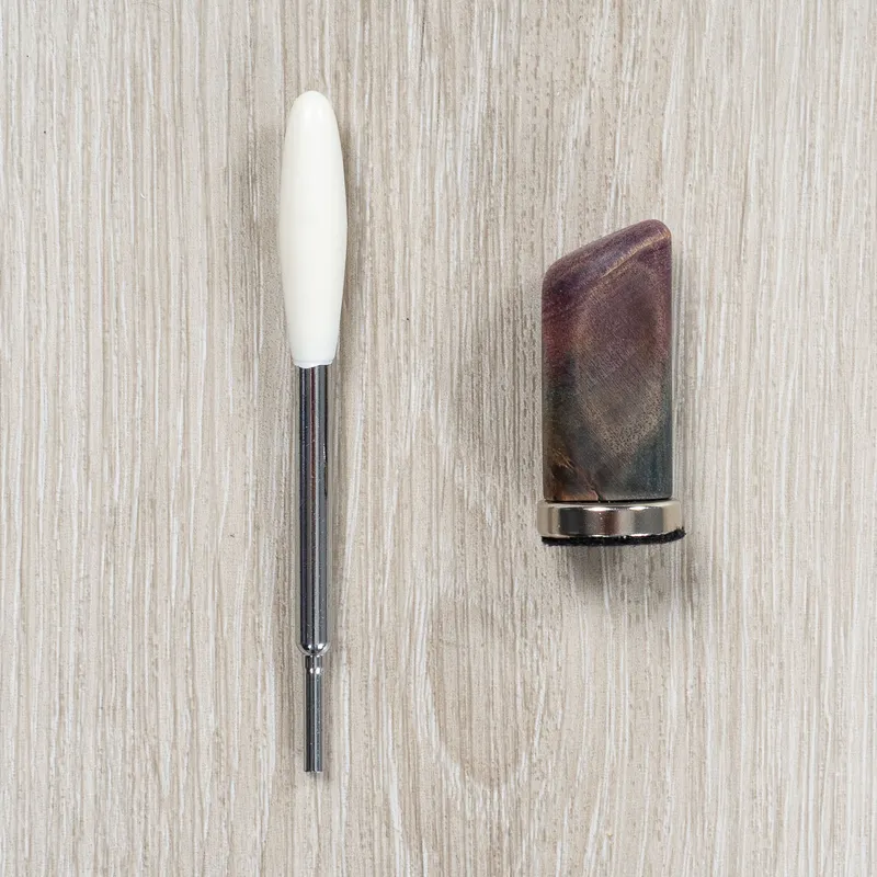 Ereshkigal Original Series Urash Sword Breaker 7-String Baritone Multi-Scale Guitar, Resin Art Burl