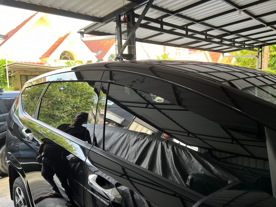 กันสาด Hyundai Stargazer รุ่นแบน หนา 3mm