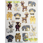 สติ๊กเกอร์ติดสนุก สติ๊กเกอร์สำหรับเด็ก สติ๊กเกอร์เสริมพัฒนาการและการเรียนรู้ของเด็ก สติ๊กเกอร์ลายสัตว์