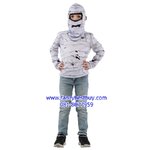 ชุดฮาโลวีน ชุดผีมัมมี๋ ชุดแฟนซีเด็ก (3D สะท้อนแสงตอนมืด) สำหรับวันฮาโลวีน มีขนาด M