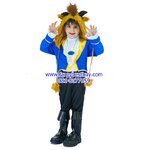 ชุดเจ้าชายแฟนซีเด็ก ชุดเจ้าชายอสูร The Beast Costume พร้อมหมวกหัวอสูร มีขนาด XL