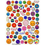 สติ๊กเกอร์ติดสนุก สติ๊กเกอร์สำหรับเด็ก สติ๊กเกอร์เสริมพัฒนาการและการเรียนรู้ของเด็ก สติ๊กเกอร์ลาย smile