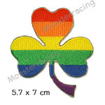 ตัวรีดติดเสื้อน่ารักๆ อาร์มรีดติดเสื้อ ลายการ์ตูน สติ๊กเกอร์รีดติดเสื้อ สีรุ้ง