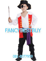 ชุดแฟนซีเด็กโจรสลัด Pirate Captain มี ขนาด L, XL