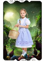 ชุดแฟนซี ชุดหนูน้อยโดโรธี Dorothy Wizard of OZ ขนาด S110-120, M 120-130, L130-140, XL 140-150