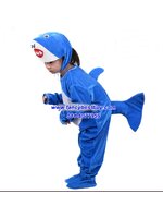 ชุดฉลามสีฟ้า เป็นชุดแฟนซีสัตว์ใต้ทะเล สำหรับการแสดง ใช้ได้ทั้งเด็กชายหญิง