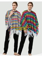 ชุดประจำชาติเม็กซิโก Mexico ชุดแฟนซีผู้ชายขนาดฟรีไซด์ สำหรับ 160-180 ซม.