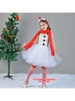 ชุดสโนแมน ชุดคริสมาส สำหรับแฟนซีวันคริสมาส มี ขนาด M 100-110, L 110-120, XL 120-140
