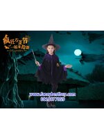 ชุดแม่มดน้อยสำหรับงานแฟนซี วันฮาโลวีน Little Witch ขนาด 110, 120, 130, 140