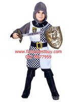 ชุดแฟนซีเด็กแบบชุดนักรบโรมันหรือชุดอัศวินหรือชุดทหารเสือ มีขนาด S (110-120), M (120-130)