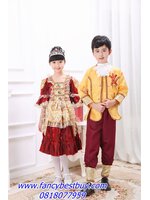 ชุดประจำชาติรัสเซีย ชุดประจำชาติฝรั่งเศส ชุดประจำชาติยุโรป มีขนาด 110, 120, 130, 140