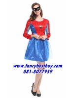 ชุดแฟนซีผู้หญิง ชุด Spider Women ขนาดฟรีไซด์