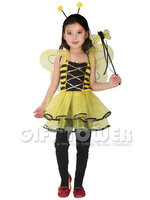 ชุดแฟนซีแมลง ผึ้งน้อย แบบที่ 2 ขนาด XL (ขนาดค่อนข้างเล็ก กรุณาเลือกเพิ่ม 1 ขนาด)