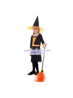 ชุดฮาโลวีนเด็กหญิง ชุดแม่มดน้อยสำหรับงานแฟนซี วันฮาโลวีน Little Witch ขนาด M, L