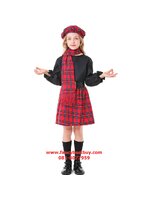 ชุดประจำชาติสกีอตแลนด์ Scotland Costume มีขนาด S 110-120, M 120-135, L 135-150
