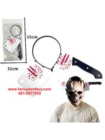 อุปกรณ์ฮาโลวีน มีดใหญ่ติดศรีษะ สำหรับ ประกอบ ชุดฮาโลวีน