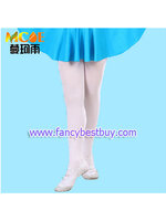 กางเกงเลกกิ้งสีขาว ปลายขาหุ้มฝาเท้า สำหรับใส่ประกอบกับชุดแฟนซี ประเภทต่างๆ มีขนาด L, XL