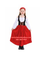 ชุดยุโรป เรอเนสซองส์ Renaissance ชุดย้อยยุค ประจำชาติสวิส Switzerland / ชุดฮังการี Hungary S(115-125), M(125-135), L(135-145), ( XL (145-155)