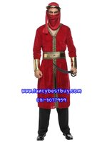 ชุดนักรบอาหรับ ชุดแฟนซีผู้ชาย ชุดประจำชาติอาหรับ Arabian ขนาด M 175-185