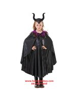 ชุดแฟนซีเด็ก ชุดมาเลฟิเซนต์ นางฟ้าปีศาจ Maleficent ชุดแฟนซีผู้หญิง ขนาด 140