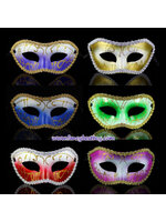 หน้ากากแฟนซี, หน้ากากปาร์ตี้ สำหรับประกอบชุดไปงานปาร์ตี้ ขนาด 24 * 9 ซม. มีหลายสี