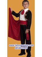 ชุดประจำชาติสเปน ชุดแฟนซีมาทาดอร์ Matador ชุดนานาชาติสเปน (ไม่รวมเสื้อสีขาวด้านใน) มีขนาด M(110-120), L(120-130), XL(130-140)