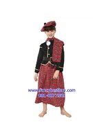ชุดประจำชาติสกีอตแลนด์ Scotland Costume มีขนาด XS 100-110, S 110-120, L135-145