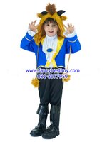 ชุดเจ้าชายแฟนซีเด็ก ชุดเจ้าชายอสูร The Beast Costume พร้อมหมวกหัวอสูร มีขนาด XL