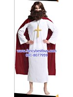 ชุดแฟนซีผู้ชาย ชุดพระเยซู Jesus ขนาดฟรีไซด์