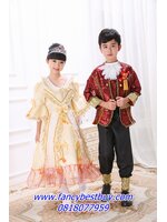 ชุดประจำชาติรัสเซีย ชุดประจำชาติฝรั่งเศส ชุดประจำชาติยุโรป มีขนาด 110, 120, 130, 140