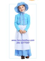 ชุดประจำชาติอังกฤษ ชุดประจำชาติฝรั่งเศส แนวดั่งเดิม ชุดสวย ผ้านิ่ม ขนาด XS 100-120, S 120-130