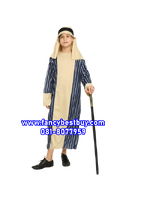 ชุดเด็กเลี้ยงแกะ Shepherd หรือ ชุดประจำชาติอาหรับ Arabic Costume ฟรีไซด์สำหรับ M 120-130, L 130-140