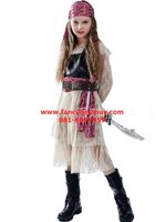 ชุดแฟนซีเด็ก ชุดโจรสลัดหญิง Pretty Pirate Girl มี ขนาด S 105-120, M 120-135, L 135-150