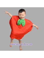 ชุดแอปเปิ้ลสำหรับใส่เป็นชุดแฟนซีผลไม้สำหรับเด็ก Apple Costume ขนาดฟรีไซด์ ชุดยาว 50 ซม.