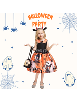 ชุดฮาโลวีน ชุดกระโปรงฮาโลวีน สำหรับงานแฟนซี วันฮาโลวีน ชุด+กระเป๋า มีขนาด 120