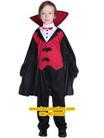 ชุดแฟนซีฮาโลวีน ชุดแฟนซีเด็ก ชุดแดร๊กคูล่า แวมไพร์ สำหรับวันฮาโลวีน มีขนาด L