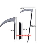 เคียวปิศาจขนาดยาว 92 ซม. สำหรับ ประกอบ ชุดปีศาจเดวิล, ชุดผี, ชุดฮาโลวีน