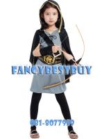 ชุดแฟนซีเด็ก จาก Hunger Games - แคตนิส เอฟเวอร์ดีน Katniss Everdeen มีขนาด XL