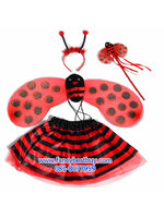 ชุดเด็กแฟนซี ชุดแมลงเต่าทอง สำหรับเด็กขนาด 95-130 ซม. (1ชุด มี ปีก+กระโปรง+ที่ประดับศรีษะ+ไม้วิเศษ)