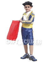 ชุดแฟนซีเด็กนักสู้วัวกระทิง มาทาดอร์ Matador ชุดนานาชาติสเปน มีขนาด M, XL