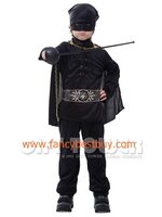 ชุดแฟนซีอัศวินหน้ากากดำ Masked Knight มีขนาด M, XL