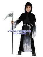 ชุดฮาโลวีน ชุดโครงกระดูกสะท้อนแสง 3D ชุดแฟนซีเด็ก สำหรับวันฮาโลวีน Skeleton มีขนาด M, L, XL