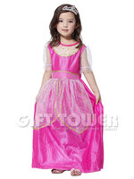 ชุดเจ้าหญิงแฟนซีเด็ก Little Princess สีแดง ขนาด XL
