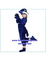 ชุดหมาป่า หรือ ชุดจิ้งจอกสีน้ำเงิน Fox สำหรับการแสดง ใช้ได้ทั้งเด็กชายหญิง มีขนาด M, L