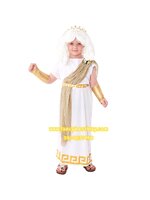 ชุดโพเซดอน ชุดแฟนซีเด็ก ชุดเทพเจ้ากรีก Poseidon Gold of Sea (ไม่รวมวิกผม+เครา) ขนาด XS 95-110, S 110-125, M 125-140, L 140-150