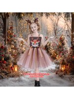 ชุดกวางเรนเดียร์ Raindeer สำหรับแฟนซีวันคริสมาส มี ขนาด M 100-110, XL 120-140