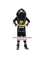 ชุดแฟนซีเด็กนินจาสีดำ Black Ninja มีขนาด S 110-120, M 120-130, L 130-140, XL 140-150